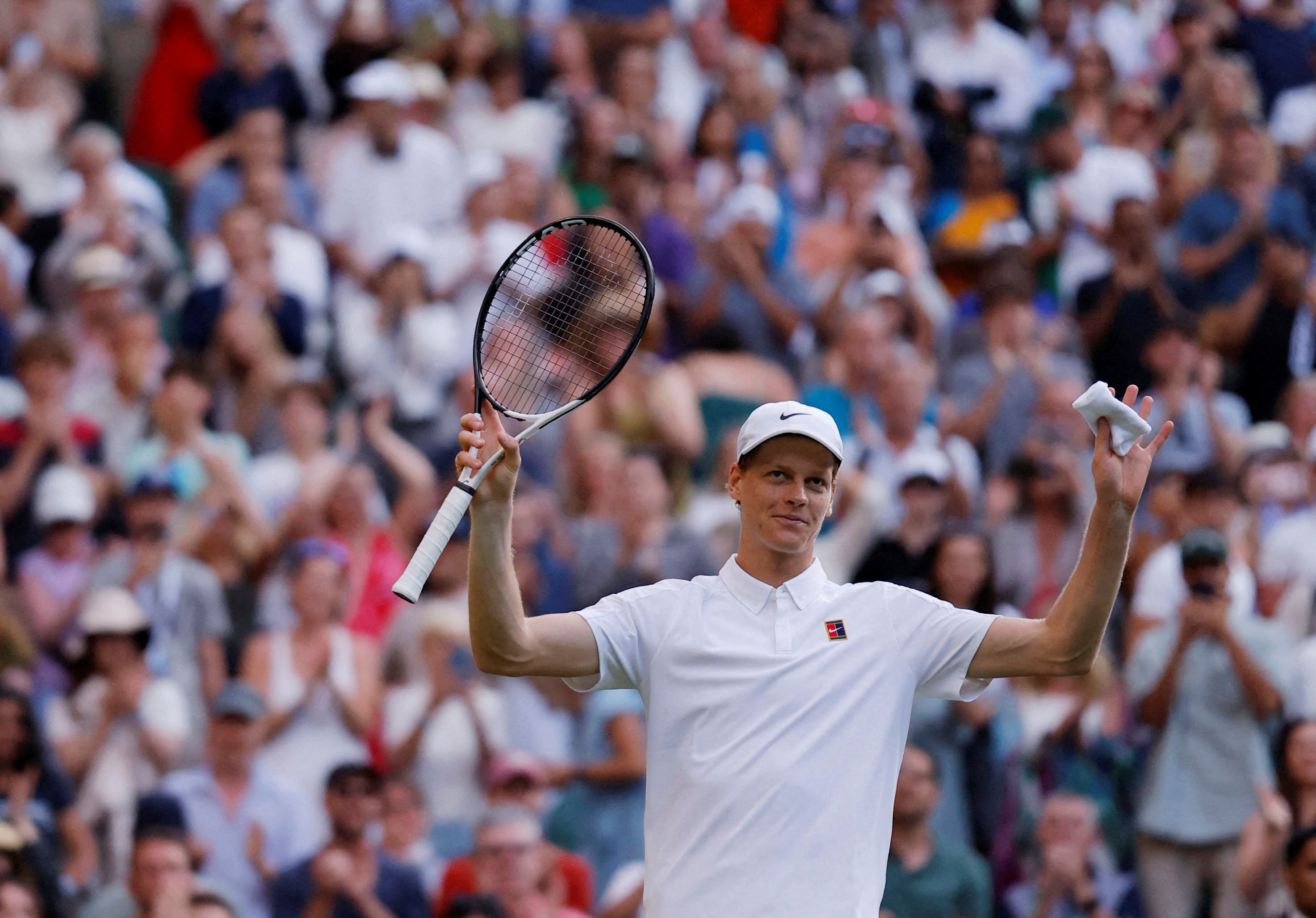 温网力克法网，辛纳惊艳四座